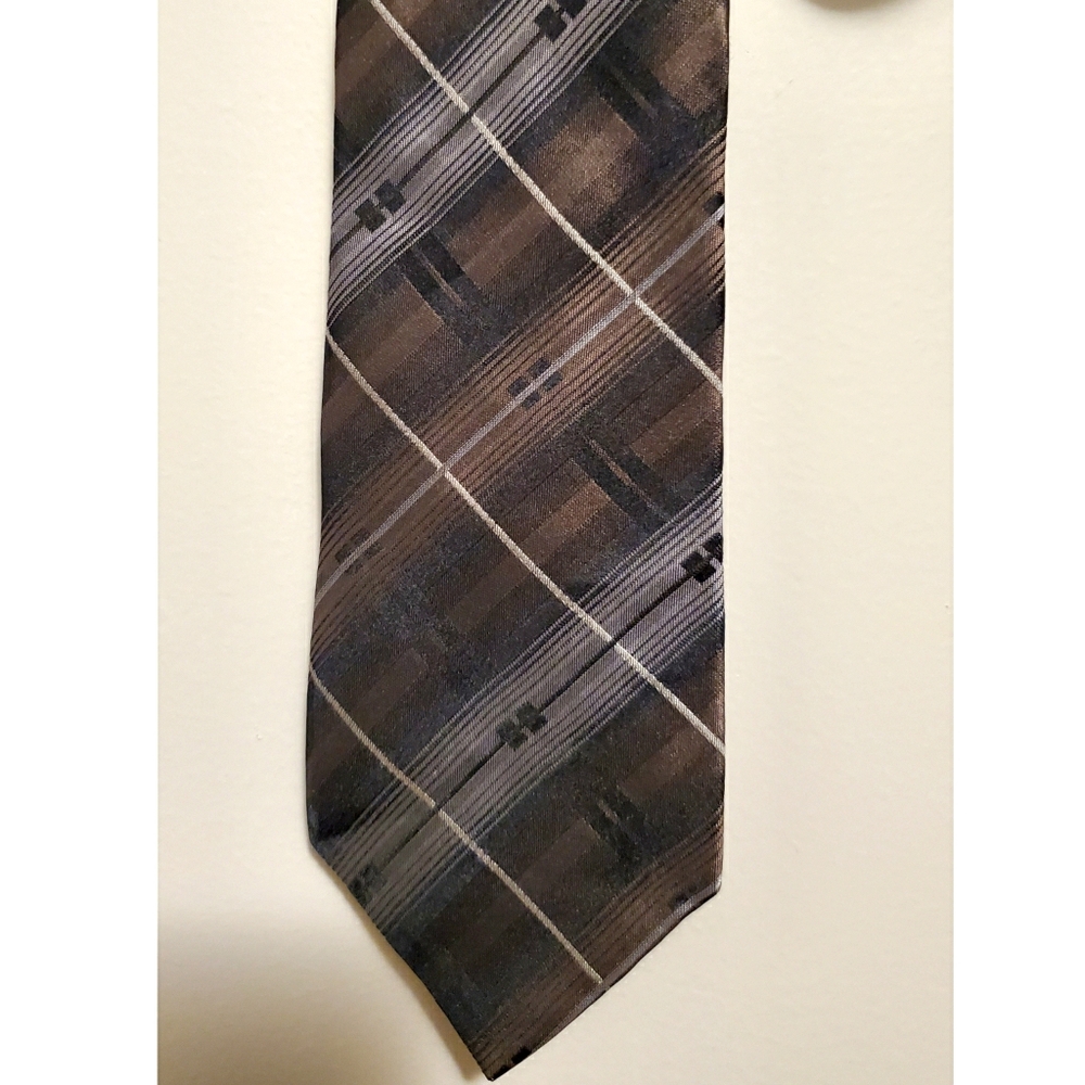 Men's silk stain-resistant tie (handmade) - Picture 3 of 4